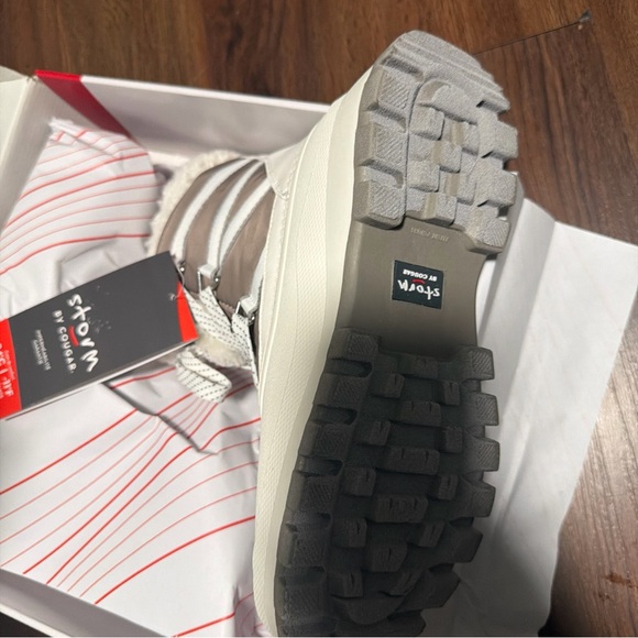 Storm by Cougar Womens Fresno Snow Boots Sz 9 White Waterproof NIB - Picture 3 of 5